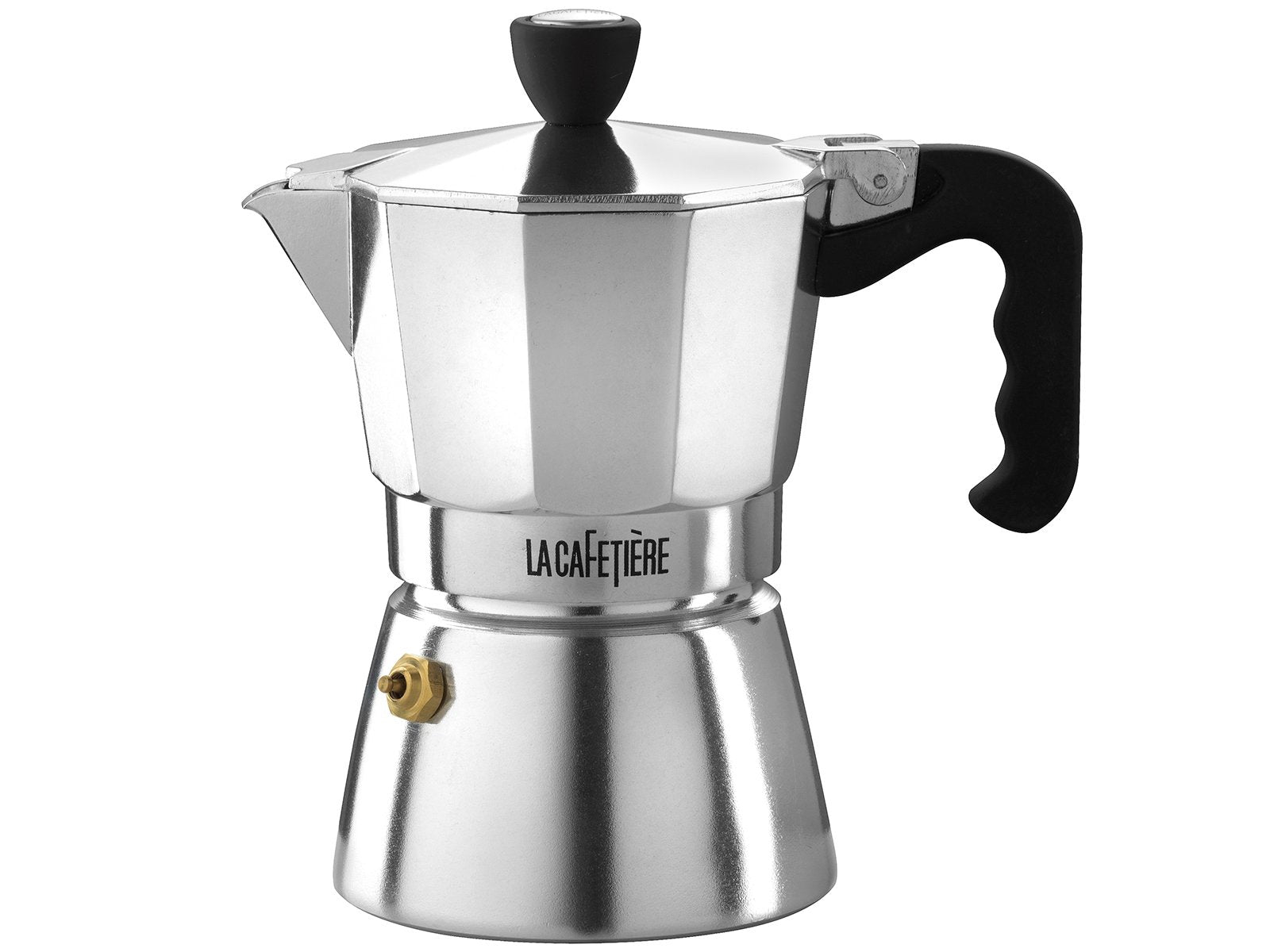Zulay Kitchen Classic Stovetop Espresso Cup Moka Pot 8 Cup - Silver